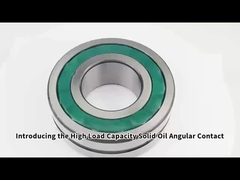 মসৃণ অপারেশন গভীর গ্রোভ বল বিয়ারিং সলিড তেল বিয়ারিং উচ্চ লোড ক্ষমতা সিলড ডিজাইন