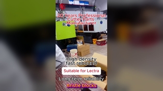 লেকট্রা কাটিং মেশিনের জন্য প্রিমিয়াম নাইলন ব্রিস্টল ব্লক