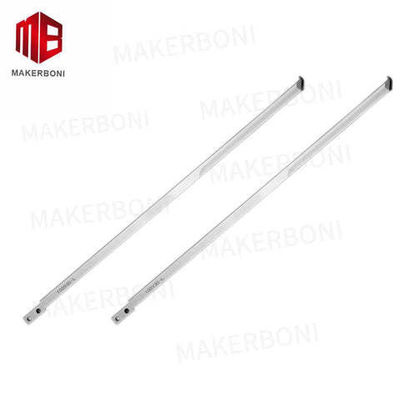 105935-L উচ্চ গতির ইস্পাত ডাবল গর্ত ব্লেড 243 * 8 * 2.5mm স্বয়ংক্রিয় কাটিং মেশিনের জন্য উপযুক্ত ছুরি