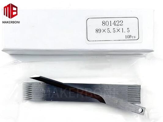 801422 89x5.5x1.5mm টাংস্টেন স্টিল ব্লেড 10-প্যাক লেক্ট্রা কাটারদের জন্য | চামড়া এবং কম্পোজিটের জন্য প্রিসিশন ব্লেড